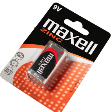 Pilhas MAXELL BLISTER 9V